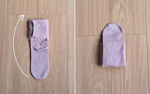 保存版！キレイ&伸びない「靴下のたたみ方」 | タオルの豆知識 | ヒオリエコラム | タオル直販店ヒオリエ
